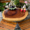 Bàn Cafe gỗ me tây Cf45- Bàn sofa, bàn decor sân vườn đẹp
