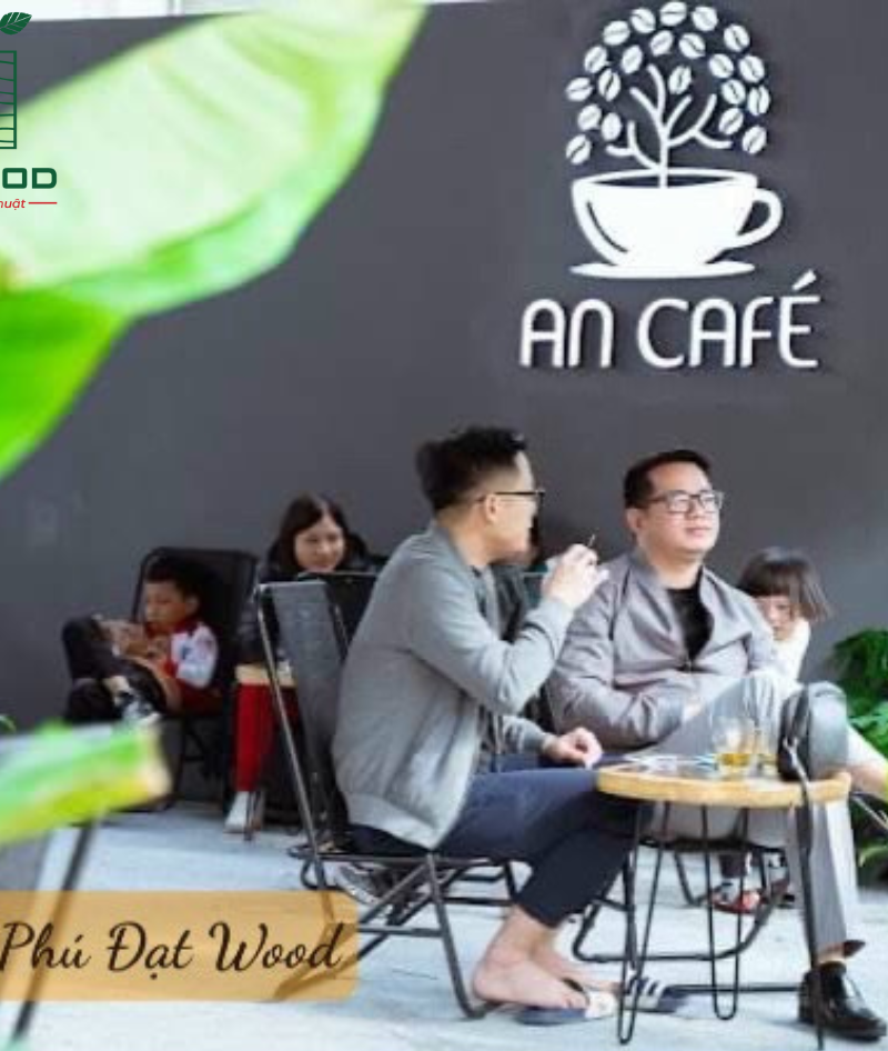 bàn cafe gỗ me tây tại Hà Nội