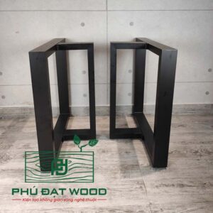 Chân bàn sắt hộp chữ T - 01