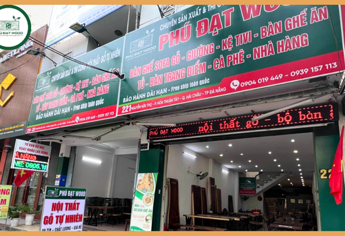 Cửa hàng nội thất uy tín tại Thành phố Đà Nẵng- Phú Đạt Wood