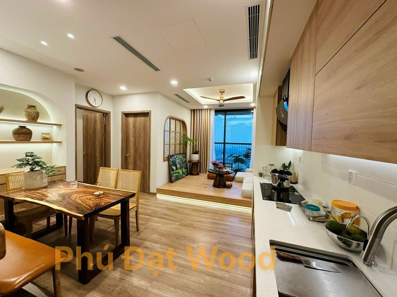 Bàn Phòng Khách- Nội Thất Gỗ Me Tây