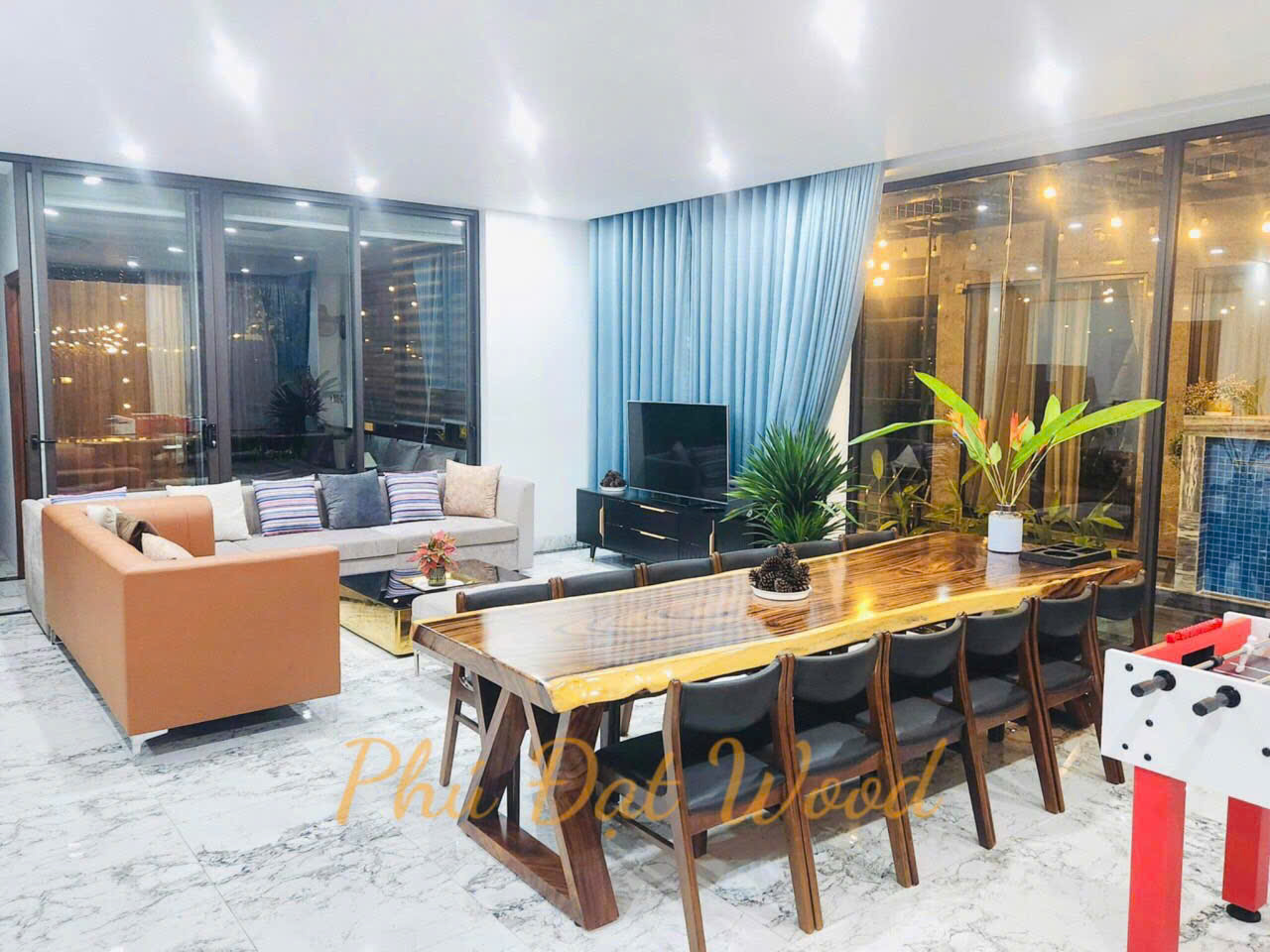 Bàn Phòng Khách- Nội Thất Gỗ Me Tây