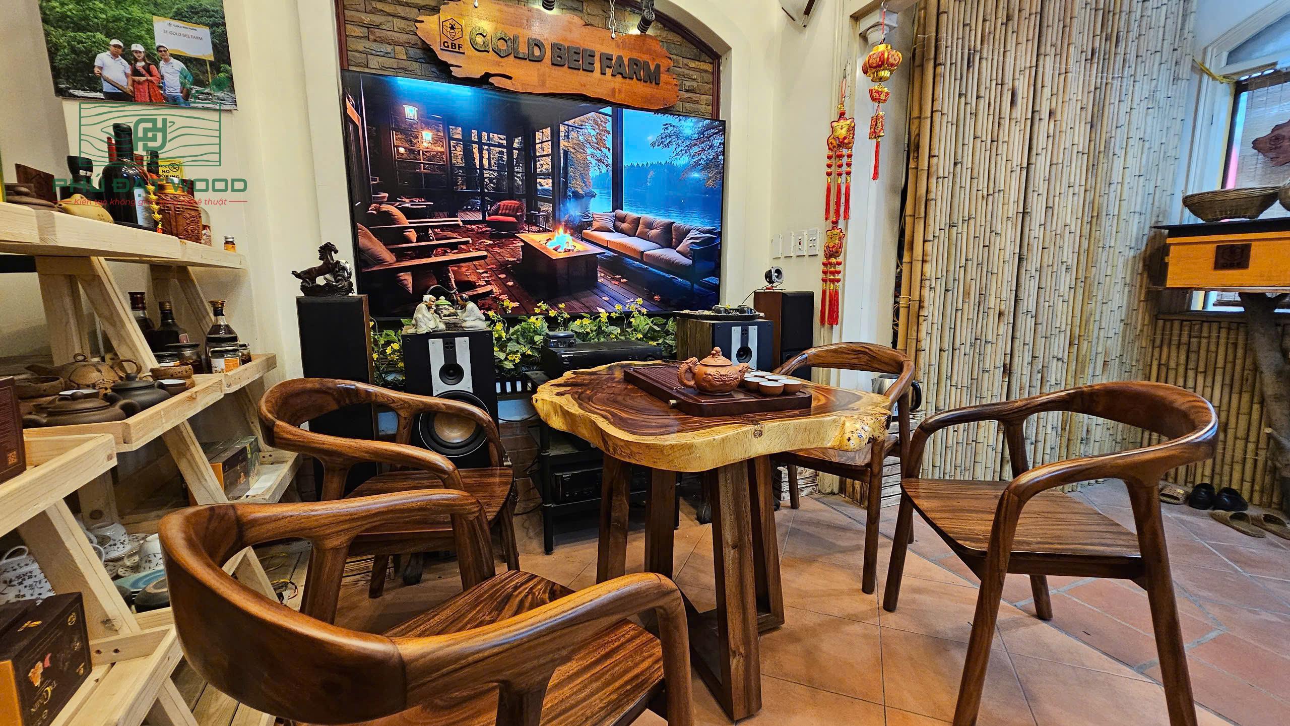 Nội thất gỗ me tây