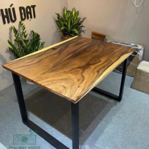 Mặt bàn ghép gỗ me tây PĐ 120x90