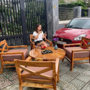 Bộ bàn ghế hồ bơi thiết kế- PĐ