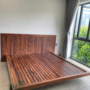 Giường ngủ gỗ me tây PĐGN-009