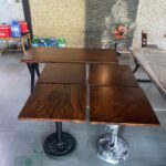 Xu hướng chọn bàn gỗ cho nhà hàng