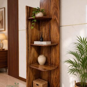 Kệ decor gỗ me tây K0126