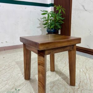 Ghế đôn gỗ me tây