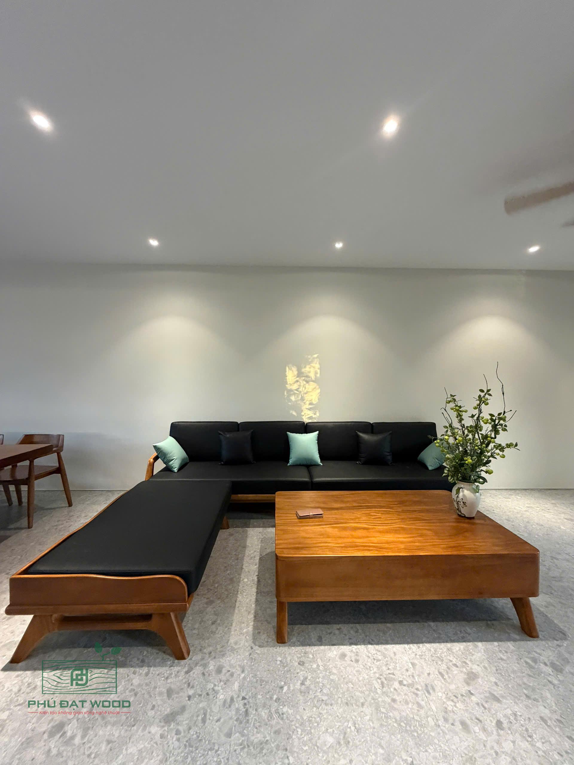 Bộ sofa gỗ me tây S320